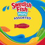 Back of Swedish Fish bulk bag showing nutrition information and ingredients list