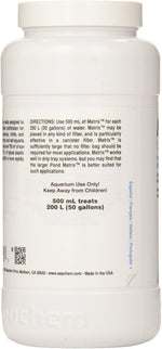 Seachem Matrix filter media poured out showing 10 mm pellet size