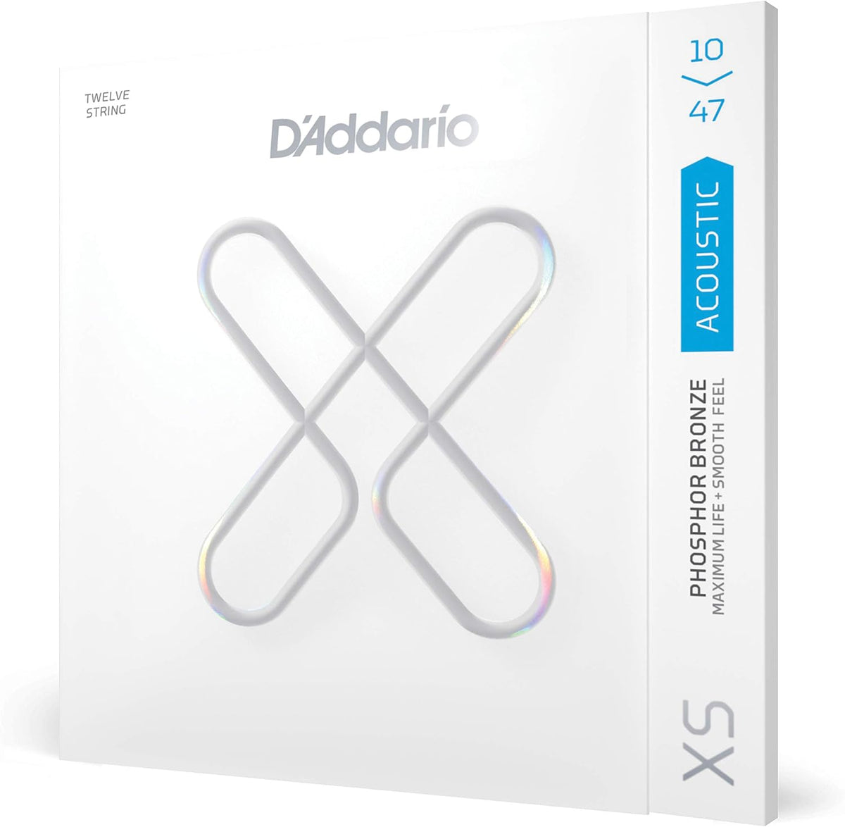 D'Addario XS Phosphor Bronze Coated Acoustic Guitar Strings 11-52 | XS Phosphor Bronze acoustic strings deliver warm tone, long-lasting performance, tuning stability, and comfort. - Image 9