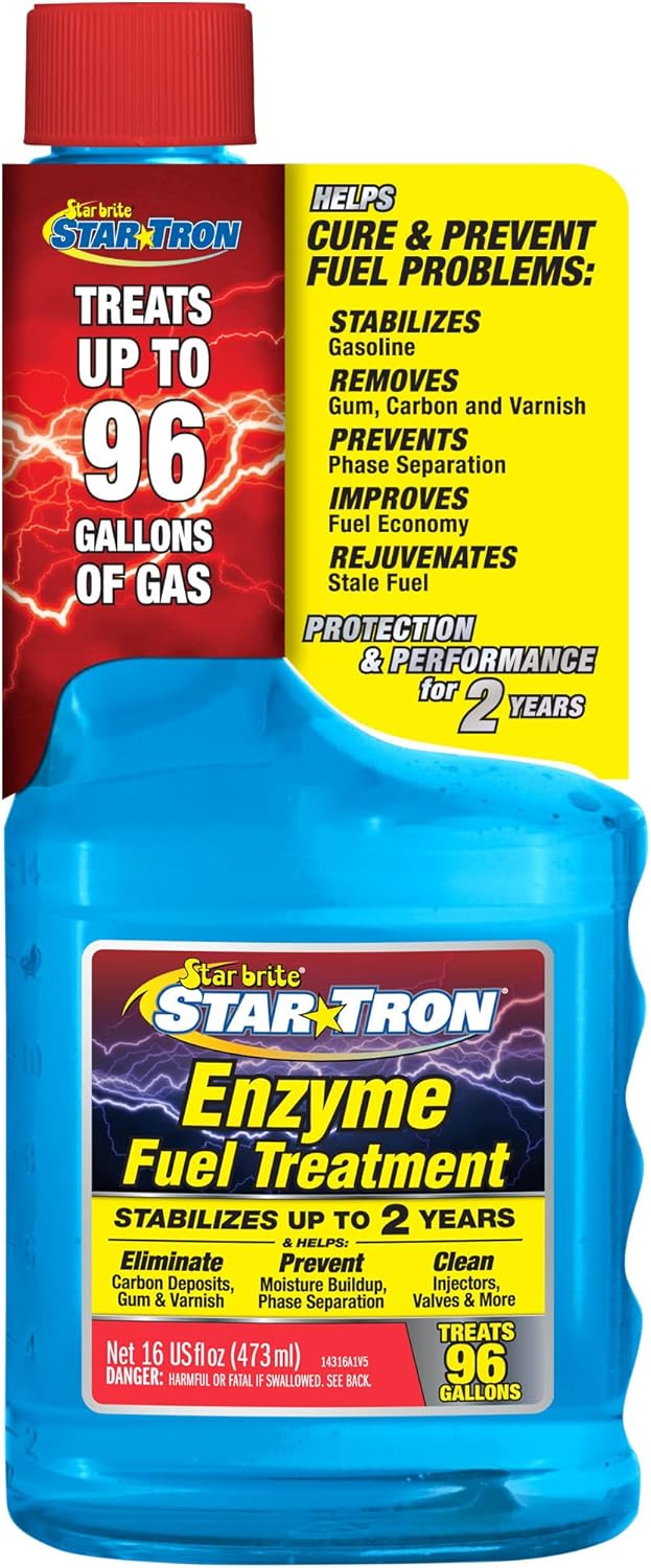 Star Brite Star Tron Enzyme Fuel Treatment 16 fluid ounce bottle front view