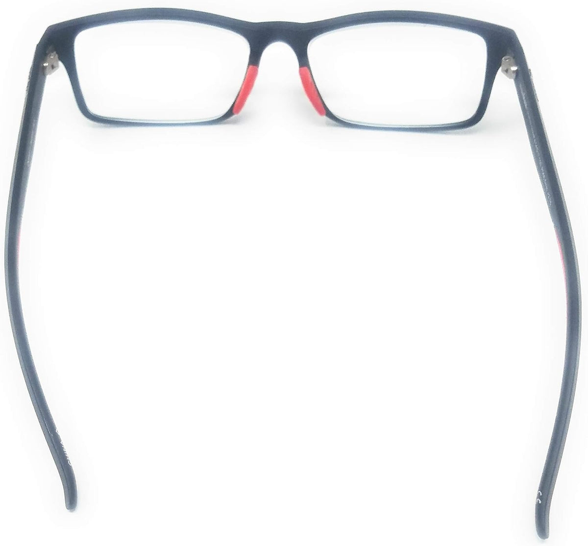Foster Grant Ironman reading glasses close up of the +2.50 optical power lens