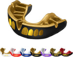 OPRO Gold Level Moldable Mouth Guard Premium Fit (Black/Gold) Adult & Kids Boxing Mouthguard for MMA & Impact Sports, Easy Self-Fit Mouth Guard for Sports, Football & Hockey - Includes Case - Image 14