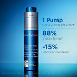 ClarinsMen anti aging face moisturizer bottle angle view