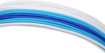 Transparent cable combs included in the Formulamod cable extension kit.