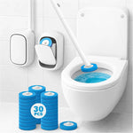 CiLoN wall mounted toilet brush kit with 30 refills front view