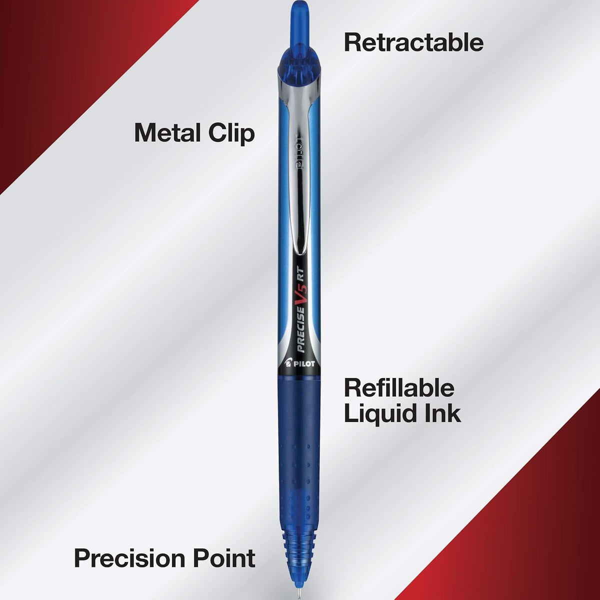 Pilot 0.5mm extra fine point tip macro view