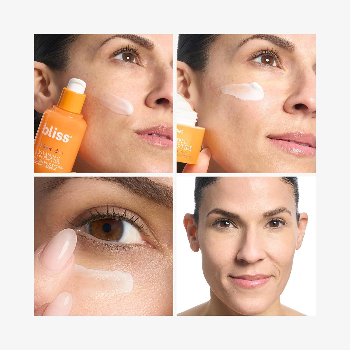 Bliss collagen-boosting face serum bottle