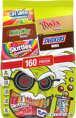 M&M'S, SNICKERS, TWIX & MILKY WAY Halloween Candy, Fun Size and Mini Halloween Chocolate Candy Bulk Variety Pack, 160 Ct Bag - Image 11