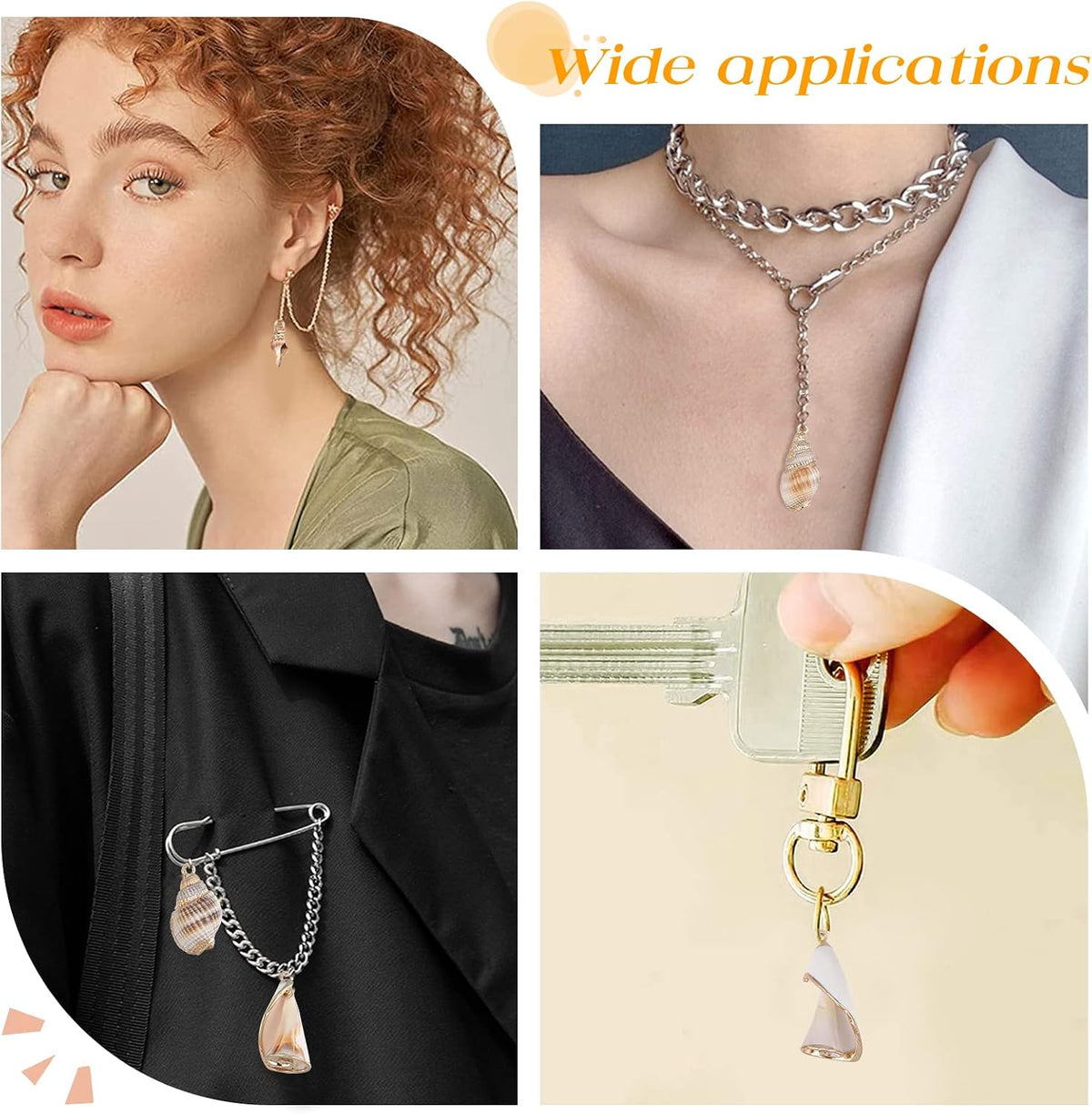 SUNNYCLUE DIY necklace bracelet crafting charms display
