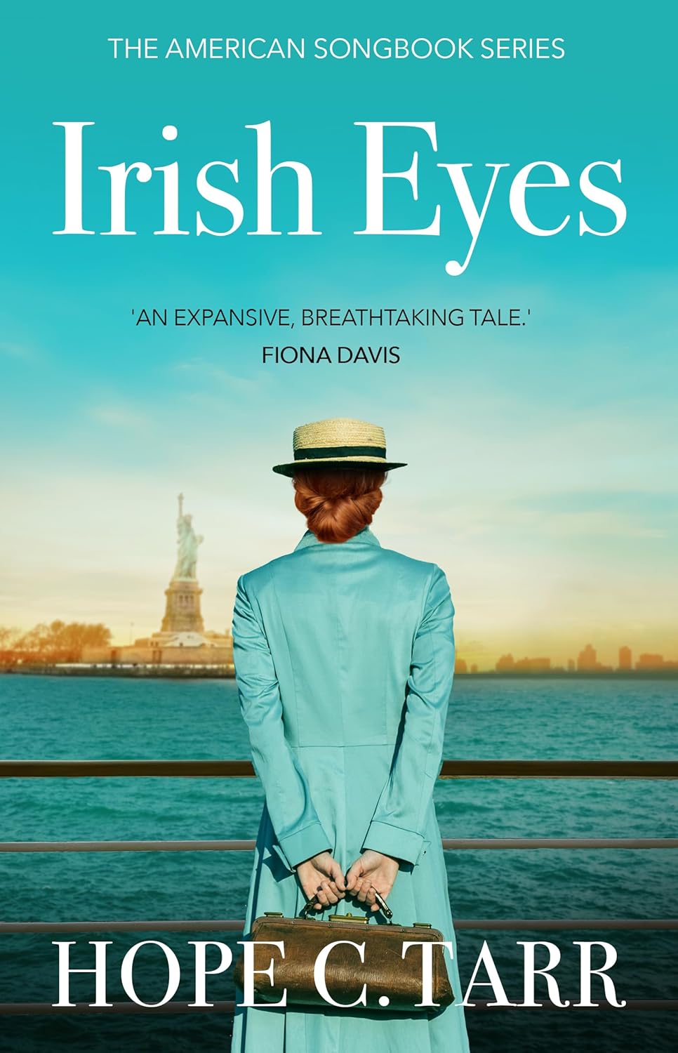 Hope C. Tarr Irish Eyes historical fiction book front cover