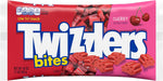 Back of TWIZZLERS Bites packaging showing ingredients and nutrition facts