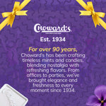 Chowards vintage floral mints individual wrapper details