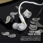 MEE audio M6 PRO In Ear Monitor Headphones for Musicians, 2nd Gen Model With Upgraded Sound, Memory Wire Earhooks & Replaceable Cables, Noise Isolating Professional Earbuds, 2 Cords Included (Black) - Image 11