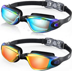 Aegend swim goggles front view anti fog eyewear