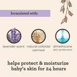 AVEENO Baby Lavender & Vanilla Calming Comfort Lotion 8 oz ( Pack of 2) - Image 3
