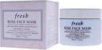 Fresh Rose Face Mask side angle view of 3.3 fluid ounce glass jar