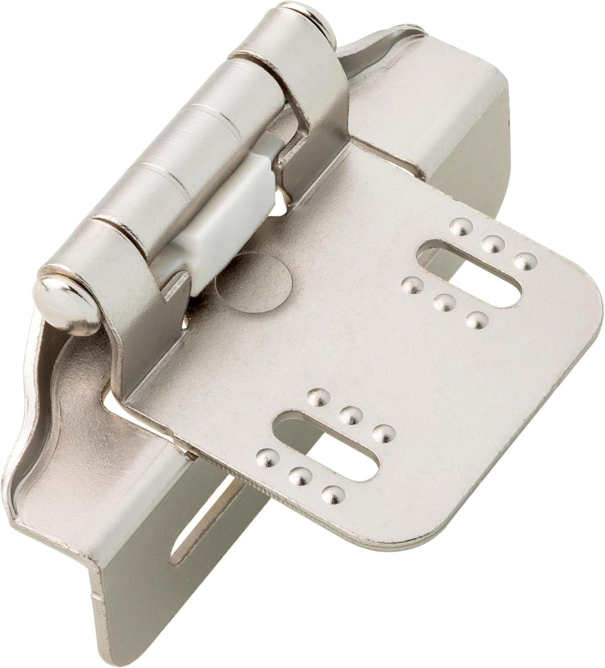 Franklin Brass (10-Pack) Self-Closing Cabinet Hinges Semi-Wrap 1/4' Overlay for Cabinet Doors Kitchen/Cabinets/Cupboards/Furniture Satin Nickel H01911K-SN-B - Image 10