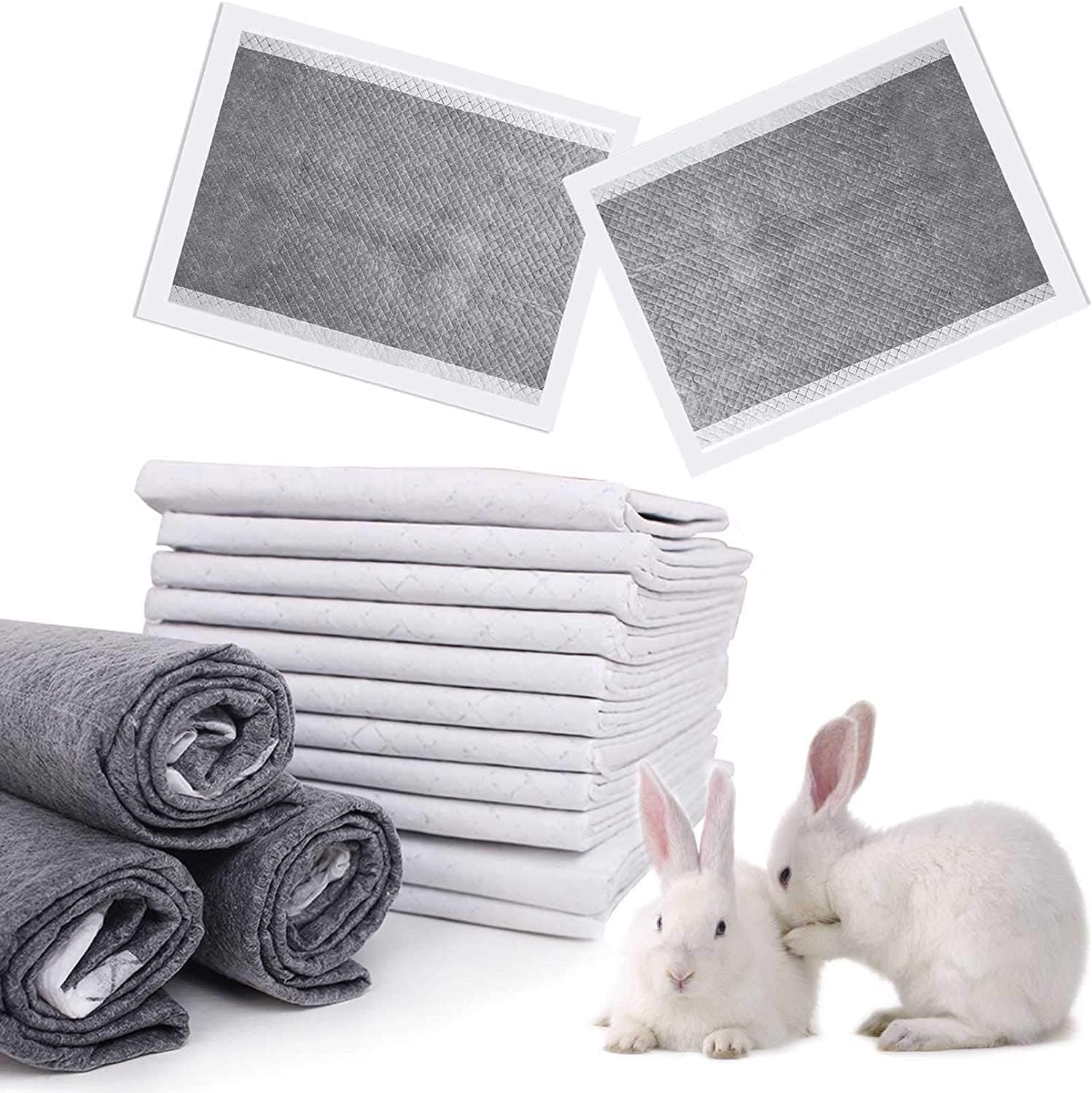 Kathson rabbit pee pads front packaging view