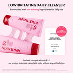 Aprilskin Tranexamic Acid and Niacinamide pore refining cleanser squeeze tube
