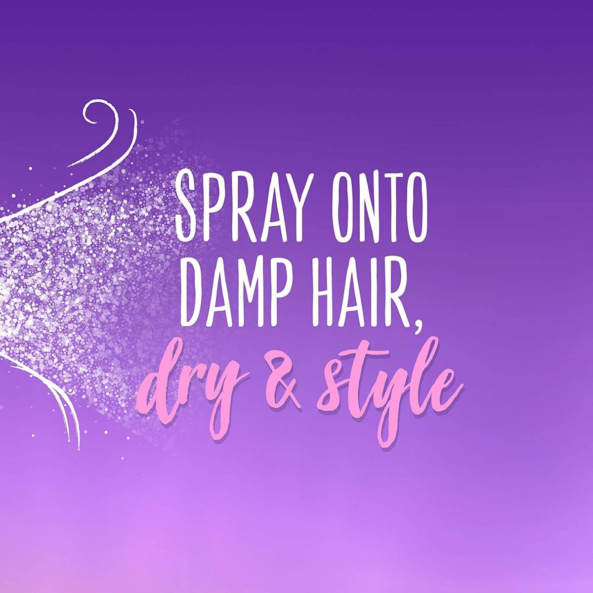 Aussie volume spray gel lifestyle application shot