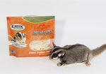 Authentic USA imported Exotic Nutrition pet treats package layout.