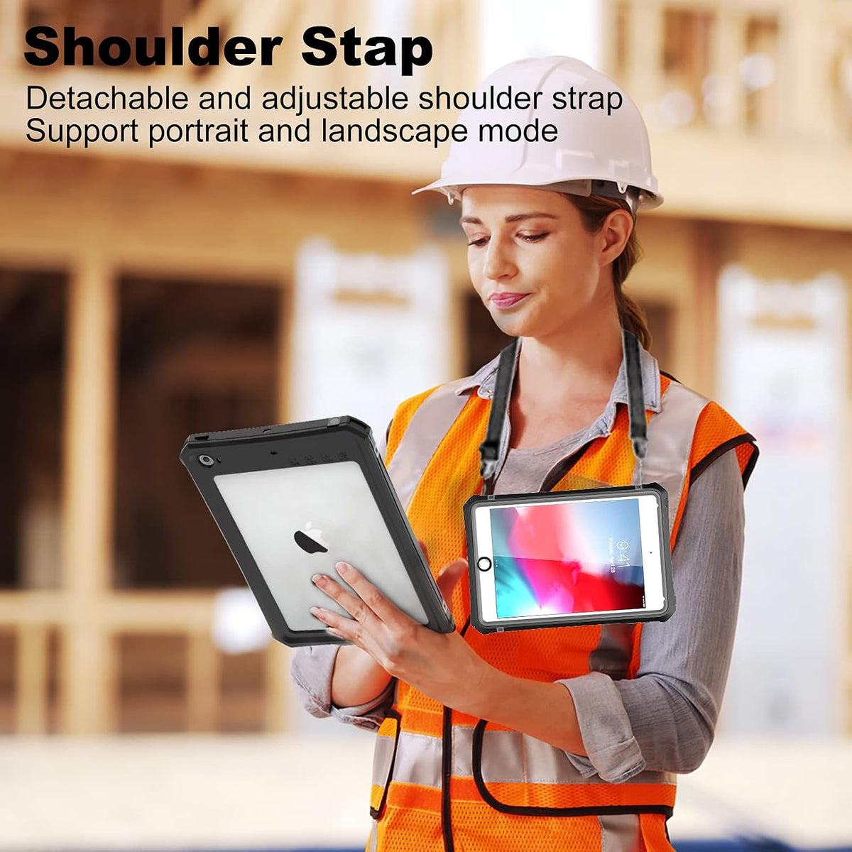ShellBox waterproof tablet case sealed and tested for underwater use