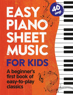 Alex Franklin Easy Piano Sheet Music for Kids front cover book view