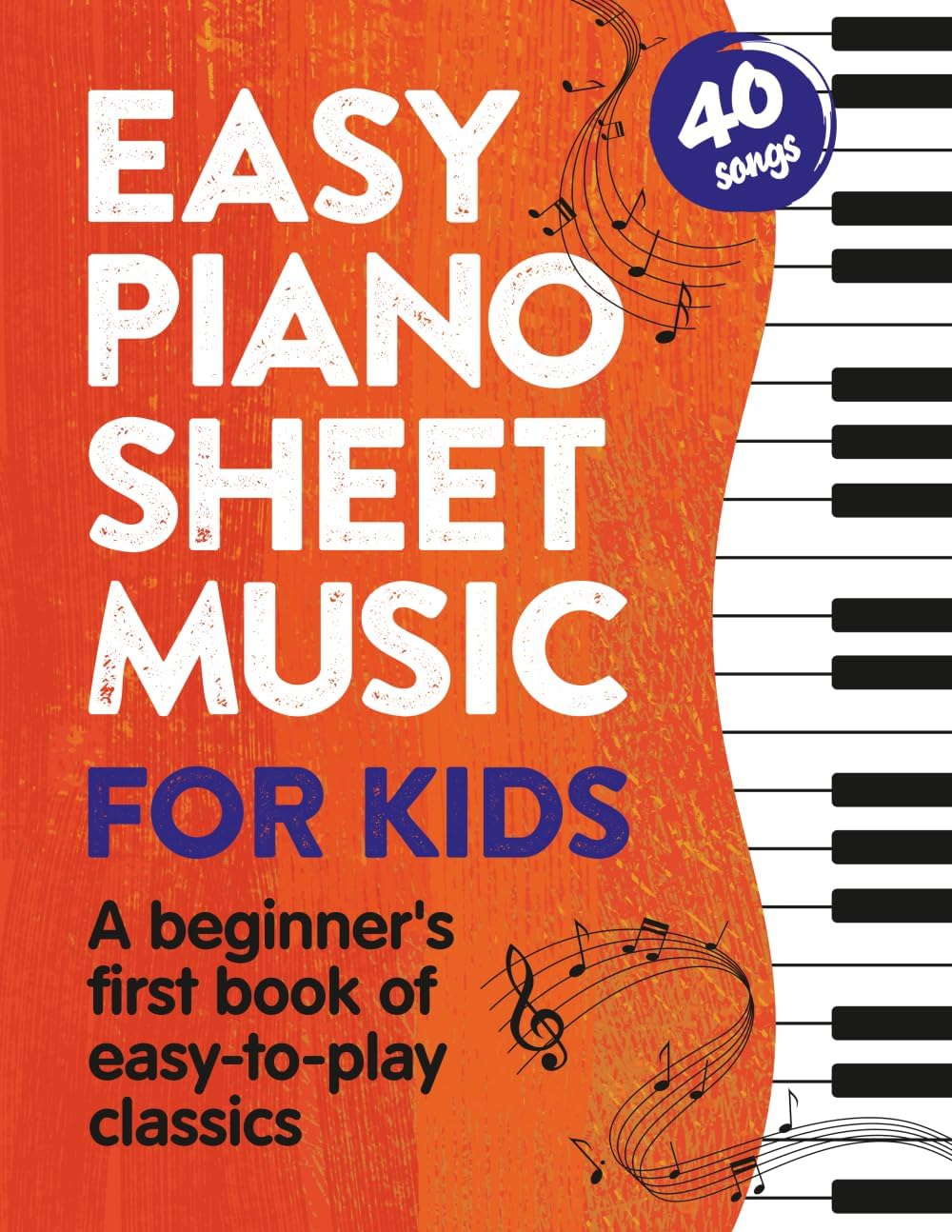 Alex Franklin Easy Piano Sheet Music for Kids front cover book view