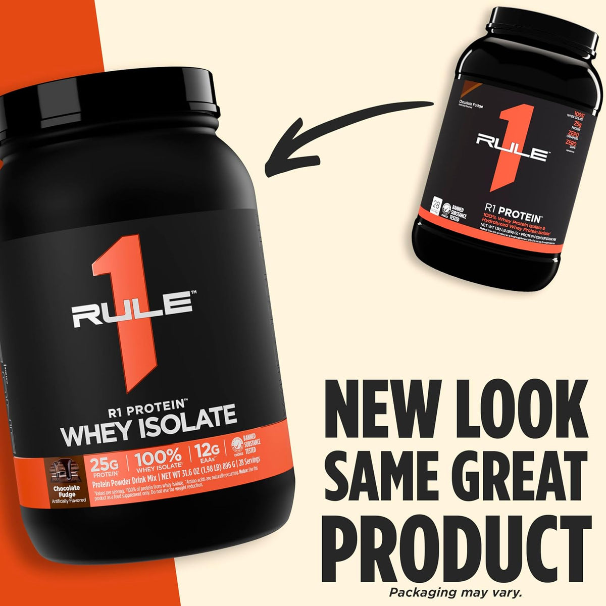 Rule One Proteins R1 Protein powder texture and scoop demonstration