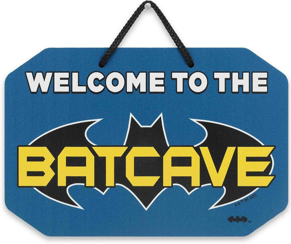 DC Comics Batman Batmobile Parking Only Embossed Metal Sign - Vintage Batman Sign for Bedroom, Man Cave or Garage - Image 10