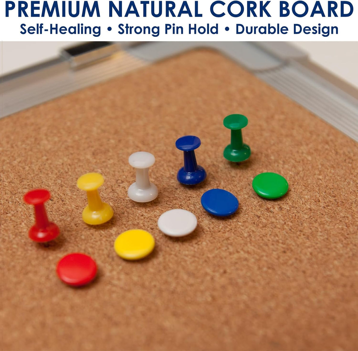 Office organization tack board setup