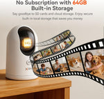 Close up of CP Plus 4K smart camera wireless design