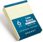TOPS writing pad rigid chipboard back support detail