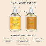 Deep Steep moisturizing hand cleanser texture and lather