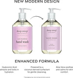 Deep Steep moisturizing hand cleanser bottle pump mechanism