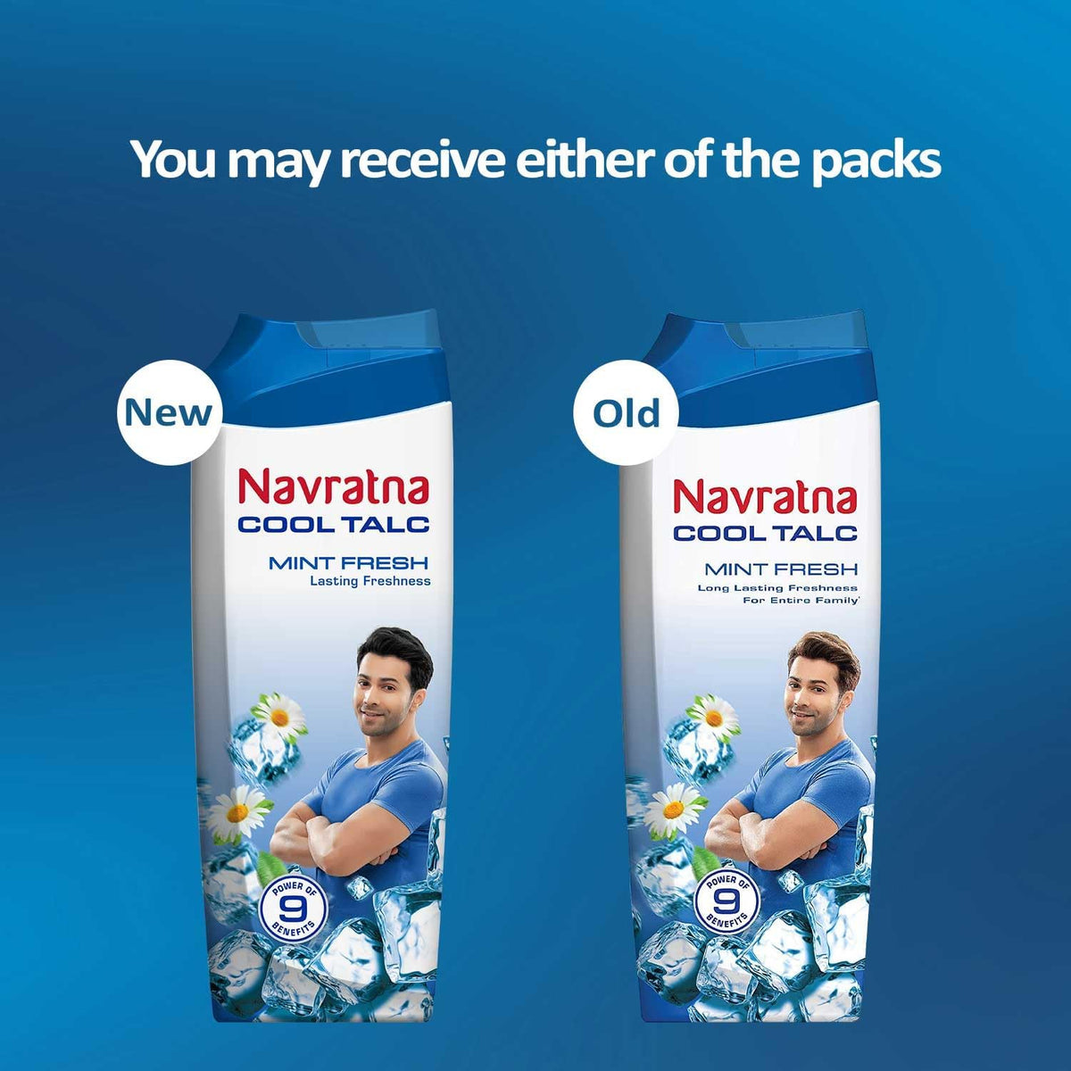 Navratna cooling body powder back label details