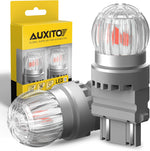 Auxito 3157 LED bulbs front view for brake lights