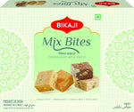 Rich condensed milk mix bites and mango chikki displayed for festive gifting.