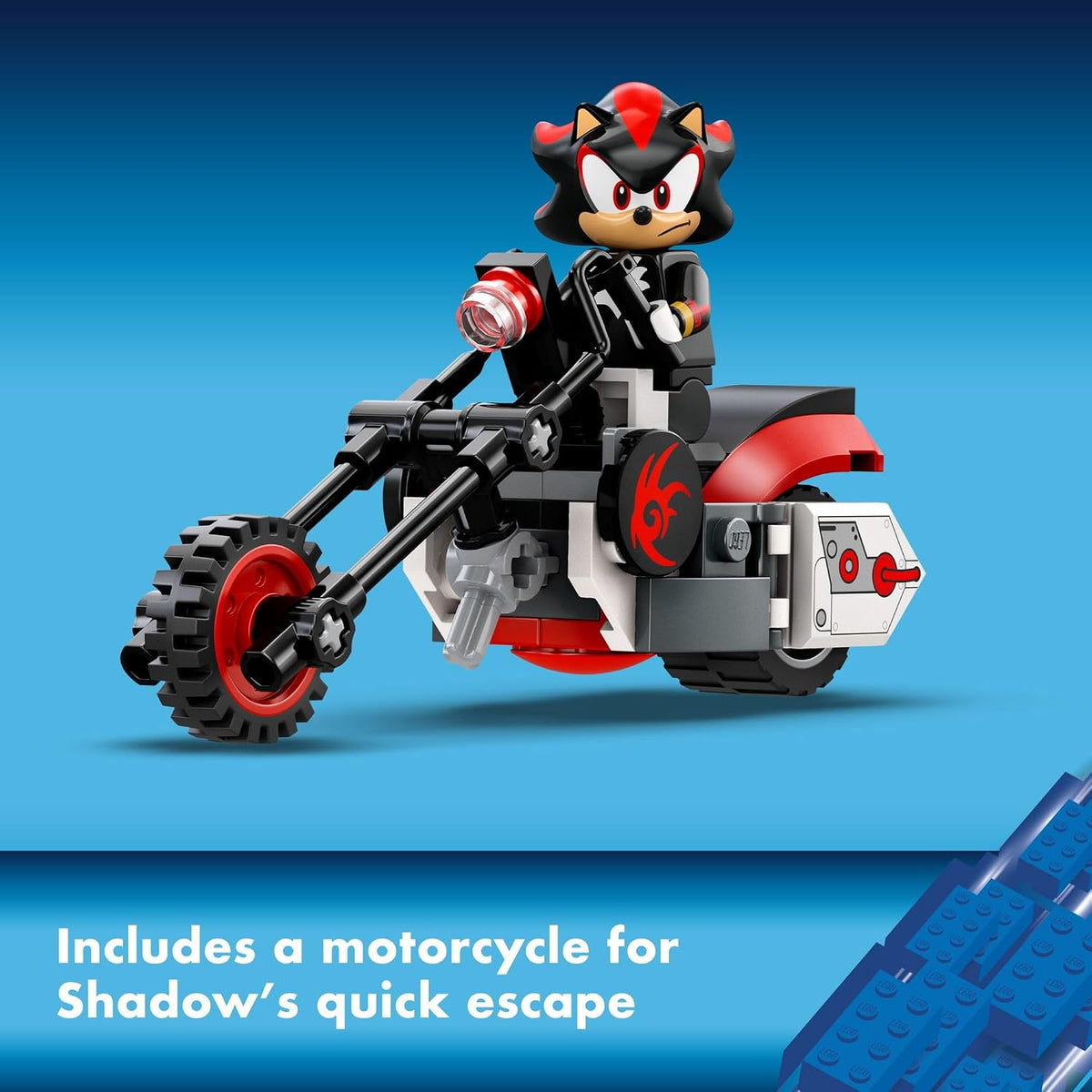LEGO toy motorcycle toy for kids and gamers