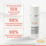 Avène Retrinal cream pump bottle packaging