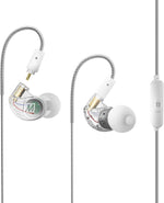MEE audio M6 Sport Wired Earbuds, Noise Isolating In Ear Headphones, Sweatproof Earphones for Running/Gym/Workouts with Dynamic Enhanced Bass Sound, Memory Wire Earhooks, 3.5mm Jack Plug (Clear) - Image 12