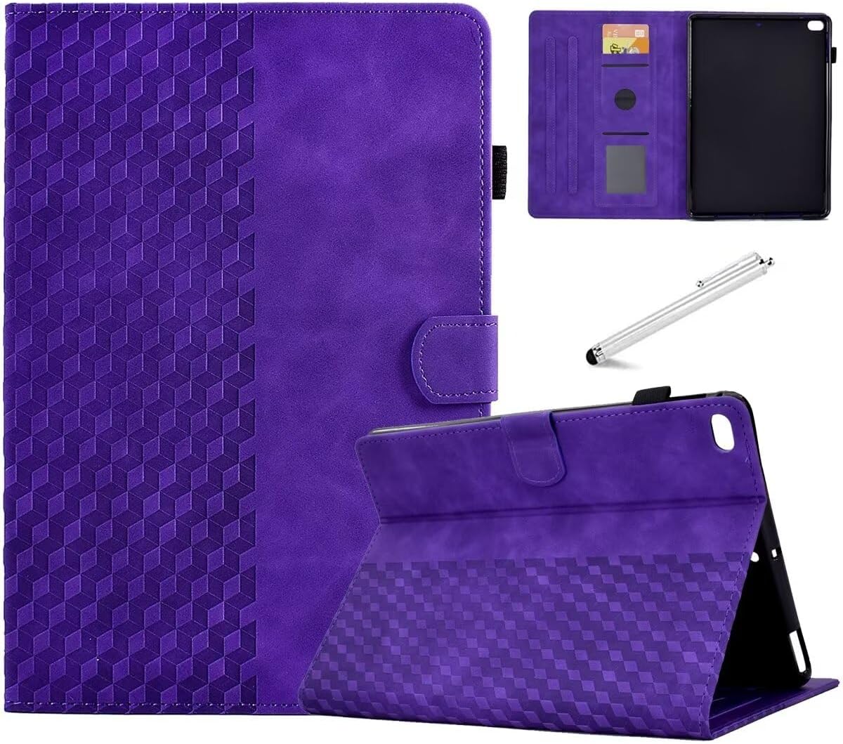 iPad mini 5 Case Mini 4 Mini 3 2 Cover, FANCITY Smart Wake Sleep Flip Stand Case Soft PU Leather Protective Case with Card Slot Pen Holder for Apple iPad mini 1 2 3 4 5 - Crystal Butterfly - Image 12