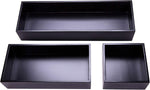 Sansnow 12 by 4 inch bamboo organizer tray holding office stationery.