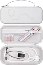 Stethoscope Case for 3M Littmann Classic III & Lightweight II S.E, Pink | for MDF Stethoscope, Hard Shell Carrying Case with Mesh Pocket & Handle, Nursing Students Essential Accessories, Case Only - Image 11
