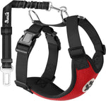SlowTon dog car seatbelt attachment carabiner detail
