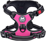 PoyPet pink no pull dog harness front view