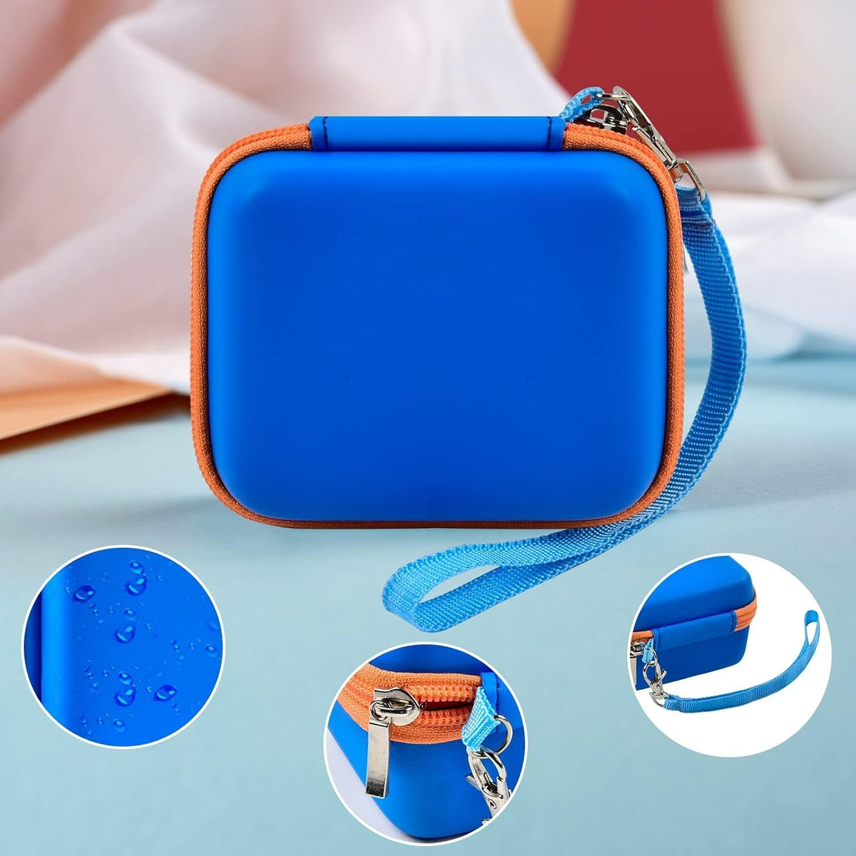 ANFHOH kids camera case showing soft lining detail