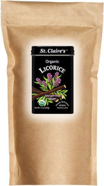 St. Claire's Organics Ginger Herbal Pastilles bundle packaging layout for digestive health