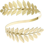 RechicGu leaf tree upper arm cuff front view festival accessory