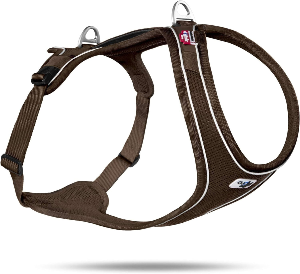 Curli Belka Comfort dog harness interior mesh lining and ergonomic padding